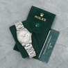 Rolex Datejust 36 Argento Oyster 16220 Silver Lining